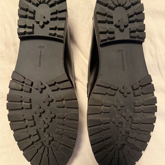 Bandolino Fillus Women's Black/Cream Tassel Loafers - Picture 7 of 7